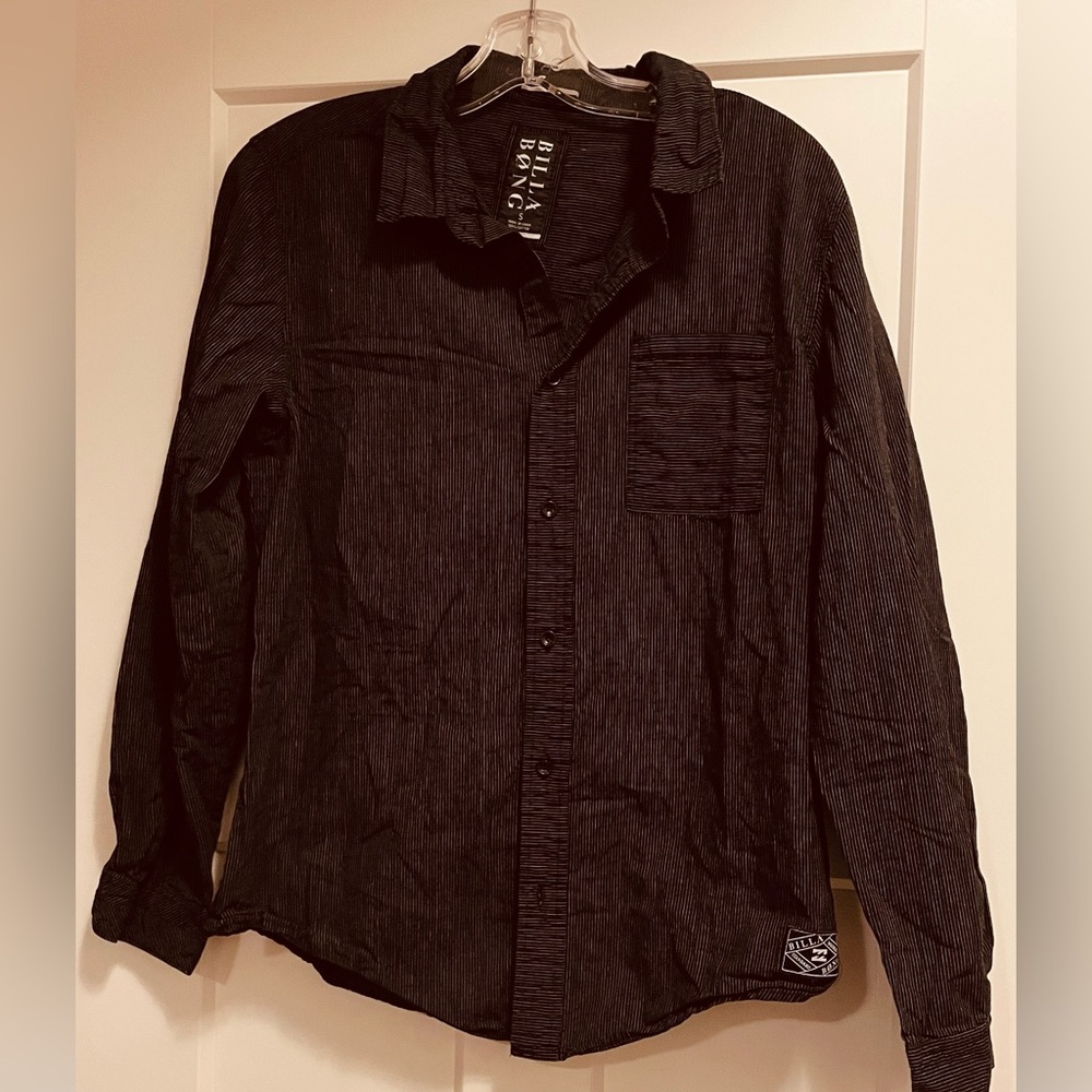 Billabong Black Button-Up Shirt